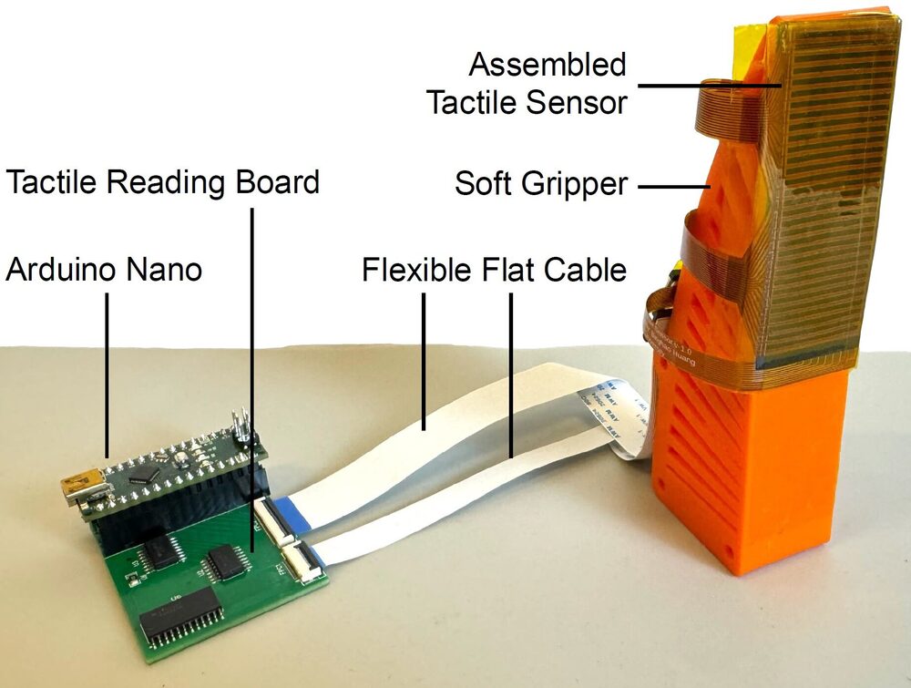 Fingertip tactile sensor